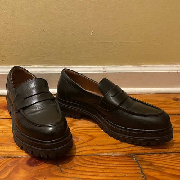 Women’s Leather Loafers Size 8.5-9 - Picture 2 of 7